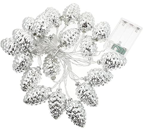 GARVALON Weihnachtsdekorative Lichterkette Mit Schneeflockenmuster -lichterketten Für Die Weihnachtsdekoration Kreative Lichterkette Für Partys