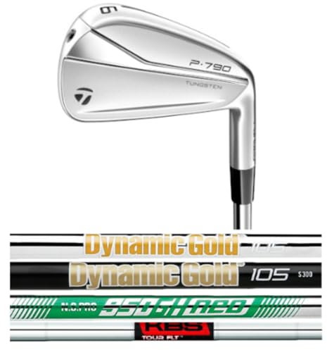 Build a Custom TaylorMade 2021 P790 Iron or Wedge (KBS Tour FLT, #6, Stiff, Right)