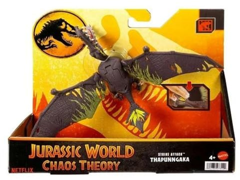 Jurassic World Thapunngaka Shawi Attack Bite Toy Dinosaurier für Kinder ab 4 Jahren