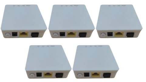 Xbsduih Routé pour HG8310M XPON GPON EPON ONU HG8010H Port Unique Adapté au Routeur Terminal FTTH de Classe Fibre, Prise UE Facile à Utiliser