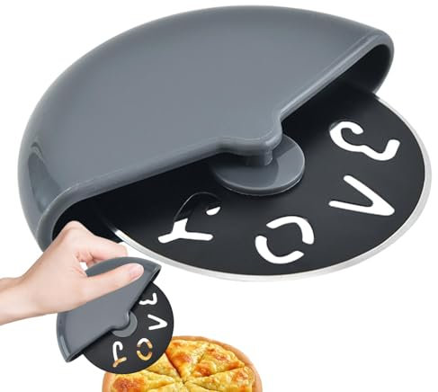 Runde Pizzaschneider, Pizza -Slicer, Runde Pizzaschneiderwalze - Handpizzaschneider für den Geschirrspüler für Zuhause, Küche, Schlafzimmer, Restaurant geeignet