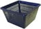 Biotope Aquatics Ltd - Pond Plant Baskets - Large Pot Sizes - Aquatic Marginal - Garden Lily Container (5, Square - 23 x 23 x 13cm)