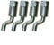 Lot de 4 embouts de câble Z de rechange, serre-câble d'accélérateur pour tondeuses à gazon, débroussailleuses et motoculteurs de jardin