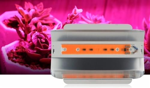 XIAOCLI 3 0W 50W 80W LED Crecer la luz AC 110V 220V Crecimiento Floodlight Full Planta Interior de Invernadero de invernaduras de inundación de Cultivo de Cultivo de Cultivo(50W,110V)