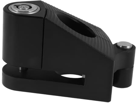 FUNOMOCYA Antivol Pour Moto Bloque Disque Moto Homologué Protection Antivol Pour Scooter Électrique Vélo Électrique Et Vtt Déverrouillage À Un Bouton 8.40 X 5.20 X 5.15 cm