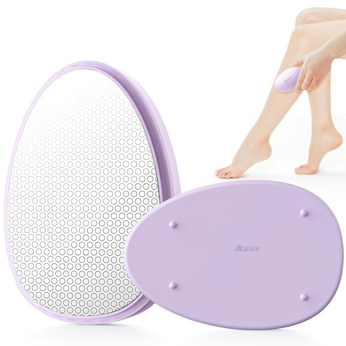 SILVLF Epilatore in cristallo per donne e uomini, riutilizzabile in cristallo, strumento magico indolore per la rimozione dei capelli, dispositivo epilatore per gambe, schiena, braccia