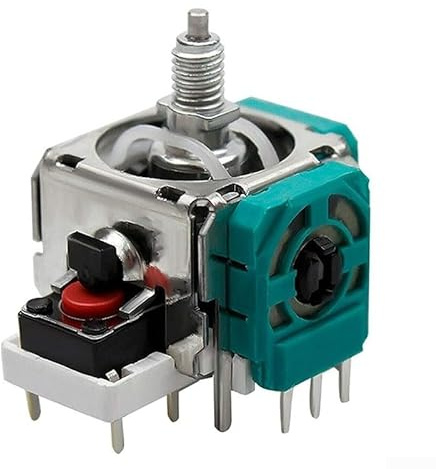 TDCuizent Analoges JoyErsatz-Modul für Xbox Serie 2 Controller, Daumen-Wipp-Potentiometer zur Steuerung für Gamepad der 2. Generation, Kunststoff-Ersatz für Anpassung und (grün)