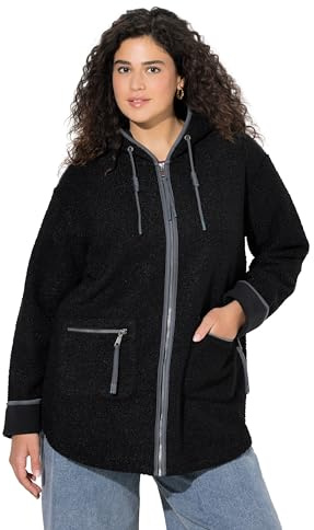 Ulla Popken Damen Sweatjacke