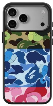 Cliffora Camouflage Liquid Silicone Case for iPhone 17 16 15 14 13 12 11 Pro Max Plus, Tactical Camo High Street Urban Camo Cover, Military Style Shockproof Armor