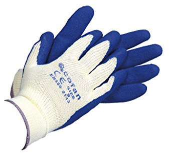 Cofan 11000067-9BL - Guantes (Látex, T-9) color azul