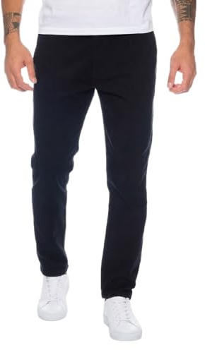 Rock Creek Chino Hose Herren Slim Fit Stoffhose Businesshose RC-390 | Elegante Chinohose für Herren mit schmalem Schnitt, klassische Stoffhose und Freizeithose für Büro, Alltag und Freizeit