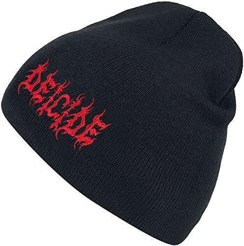 Deicide Logo Unisex Mütze schwarz 100% Polyacryl Band-Merch, Bands, Festival