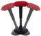 FLEXISPOT Wobble Hocker Stay Active Exercise Office Chair encourage Movement Height Adjustable Seat for comfortable working/standing desk perching stool RED
