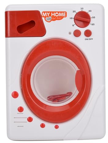 VGEBY Household Appliance Play, Household Simulation Appliance Play House Toy for Kids(Washing Machine) Play House Toys Toy Kids Toys