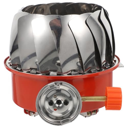 BESPORTBLE Portable Mini Camping Stove Lotus Furnace Outdoor Gas Stove for Camping Kitchen Small for Picnic Cooking