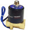 Électrovanne12V électrique 3/8 pouce, Joint Viton, Air, Gaz, Arrosage, Carburant Normalement Fermée