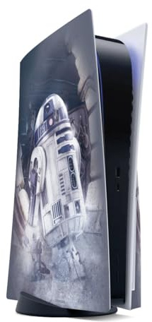 DeinDesign Autocollant Compatible avec Sony Playstation 5 Disc Edition Sticker Film Autocollant Star Wars Robots Articles pour Fans