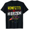Konfetti im Herzen Fasching Karneval Konfetti Kostüm T-Shirt