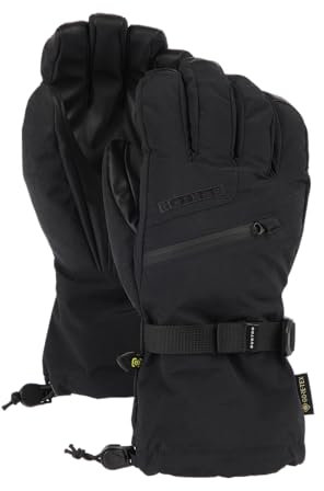 Burton Men's Standard Gore-TEX Gloves, True Black, Medium
