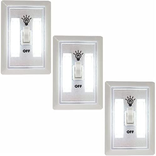 Pro Wireless, Magnetic Stick-on Cob LEDGEL Bright Night Light Switch for Bedrooms, Cabinets, Cupboards, Homes & Walls