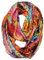 FAIRYGATE Tuch Damen Elegant Damen Loop Schal Muster und Color Blocking Farbflächen Schlauchschal Tuch DA0318