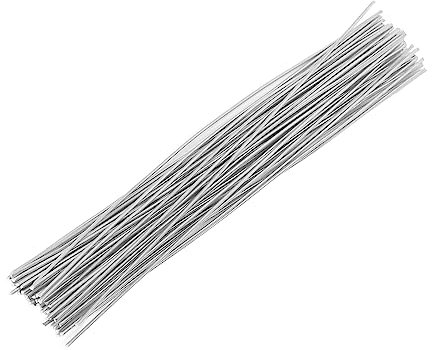 50 Stück Schweißdrähte aus Aluminium, Flussmittelkern, Niedrige Temperatur 400 ℃ Stäbe für Entkernte Heizkörper, Ideal für Anfänger und Profis