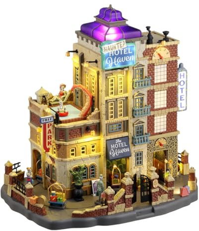 Horror-Shop The Haunted Hotel Haven - Lemax Spooky Town