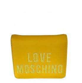 Love Moschino Sparkling Logo Geldbörse Damen, Sonne, Taglia Unica