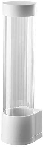 BYUTFA Dispenser per Bicchieri di Carta Portabicchieri per distributore d'Acqua Contenitore per Tazze Automatico per Bicchieri Montato a Parete