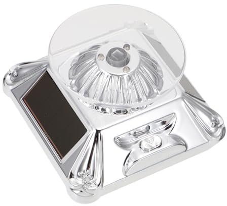 Hohopeti 1 Stück Uhrenständer Schmuckständer Schmuckständer Solar Drehständer Drehtellerständer Für Schmuck Solarständer Drehständer Drehteller Schaukasten