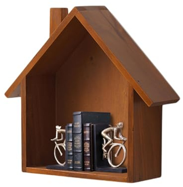Hausförmige Box – Rustikale Wandaufbewahrung aus in Hausform – einzigartiges Design, Bauernhaus-Schild, niedliches kleines Kinderzimmer- , Dekoration für Kinderzimmer, Hochzeit, Wohnzimmer