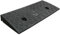 Fenteer Rampa de acceso para vehículos, Negro, Polipropileno (PP), 50x13cm/19,69x5,12 pulgadas, Alto 4cm