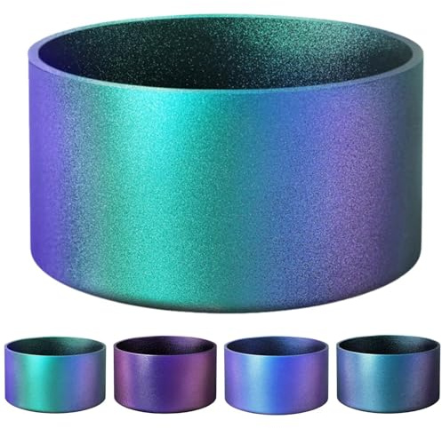 runrayay Chameleon Gradient Matte Luster Silicone Boot, Compatible avec Stanley Quencher Tumbler 20-40Oz et 12-24Oz Water Bottles with 2.8-3In Base, Green