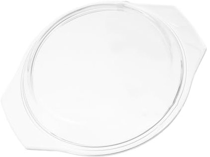 FELTECHELECTR Couvercle Verre Transparent Anti-éclaboussures Pour Micro-ondes Et Four Protection Réutilisable Pour Plats Et Conservation Fraîcheur