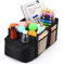 LEAZZLE Organisateur de Voiture Enfant, Pliable Rangement Siege Voiture Avec Porte-gobeletsde et Séparation Détachable, Organiseur Voiture, Accessoire Voiture Interieur, pour Jouet, Collations, Livres