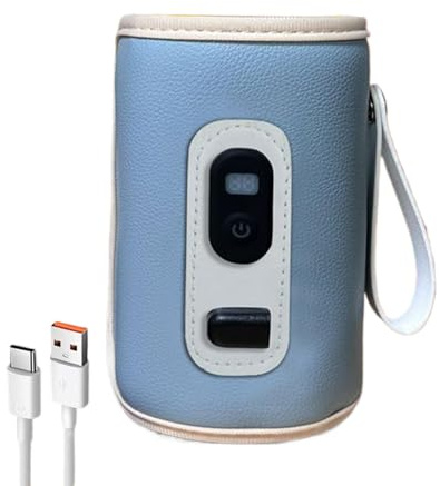 Bottle Warmer Cover, Fast Heating Milk Warmer, Portable Bottle Warmer, Temperature Adjustment Bottle Warmer, Insulated Bottle Warmer Cover, Baby Milk Heat Keeper, Car Travel Bottle Warmer