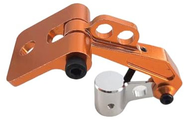 Correa Hochwertige FPV Display Monitor Montagehalterung Metallhalter Shortcut für FUTABA JR Crosswise RC Sender Orange