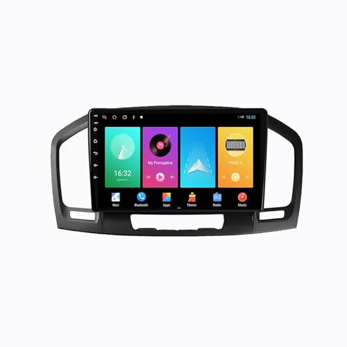 Android 13 2 DIN Pantalla Táctil Radio 9 Coche Pantalla para Opel Insignia 1 2009-2013 con Enlace Espejo/Navegación GPS/Radio FM/BT/Mandos Volante/Reproductor Multimedia(8G+256G)