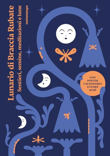 Lunario di Braccia Rubate. Sentieri, semine, meditazioni e lune. Con poster calendario lunare 2026 (Saggi. Terra)