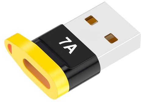 Adaptateur USB C – Adaptateur convertisseur de Type C à Charge Rapide, USB 2.0 Femelle mâle | C Prise Audio, multiport C, convertisseur de Type C pour téléphones Portables PC