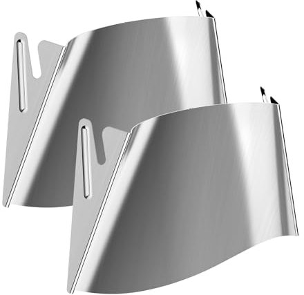 Edelstahl Trichter Einfüllhilfe für KitchenAid Rührschüssel, 2 Teiliges Zutaten Trichter Nudelaufsatz Set Einfülltrichter für Kitchen Aid Zubehör von Coolcook, Spülmaschinenfest