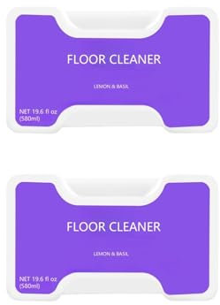 Detergente for pavimenti for robot aspirapolvere e lavapavimenti, compatibile con Narwal Freo Z Ultra, soluzione detergente for pavimenti multisuperficie(2pcs)