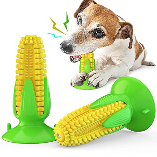 Jouet à mâcher interactif pour chien avec ventouse sonore pour le nettoyage des dents, le traînage, la mastication, convient aux grands et petits chiens