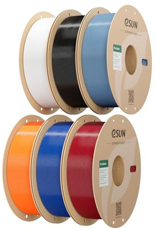eSUN 6KG PLA Basic Filament 1.75 mm, 6-Farben-Mischung