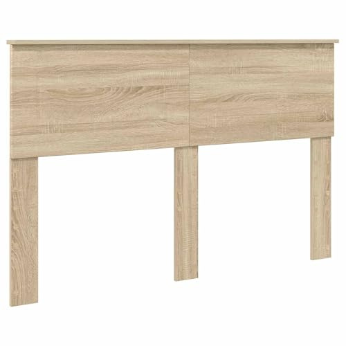 Tomostar Tête de lit, Armoire Tête de lit sur Pied Meuble de Chambre à Coucher Chêne Sonoma 140 cm Bois d'ingénierie
