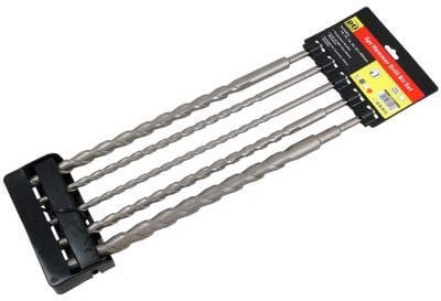 3pc 1000mm SDS+ Long Reach SDS Hammer Drill Bit Set Masonry Brick 1 Metre