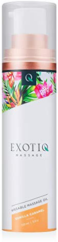 Exotiq Kissable Massageöl - Vanille Karamell - 100ml