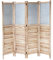 Mendler Paravent HWC-D27, Raumteiler Trennwand spanische Wand Sichtschutz, Holz Metall 170x160x2cm