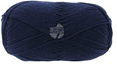 LANA GROSSA Meilenweit 100 Merino extrafine | Hochwertiges Sockengarn, waschmaschinenfest | Handstrickgarn aus 75% Schurwolle & 25% Polyamid | 100g Wolle, Stricken & Häkeln | 420m Garn FB2407