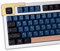 Blaue Samurai Tastenkappen 129 Tasten PBT Cherry Profil Tastenkappen Dye Sublimation mit Tastenzieher für RK61 GK61 Anne Pro Cherry Mx Mechanische Tastatur